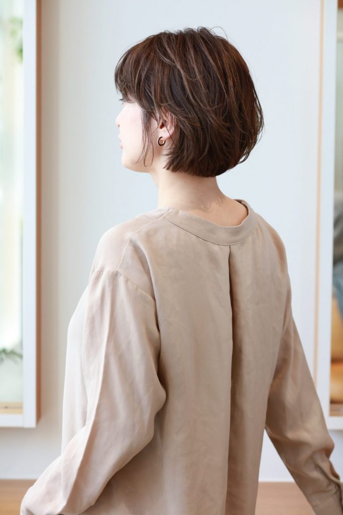 シースルーボブ