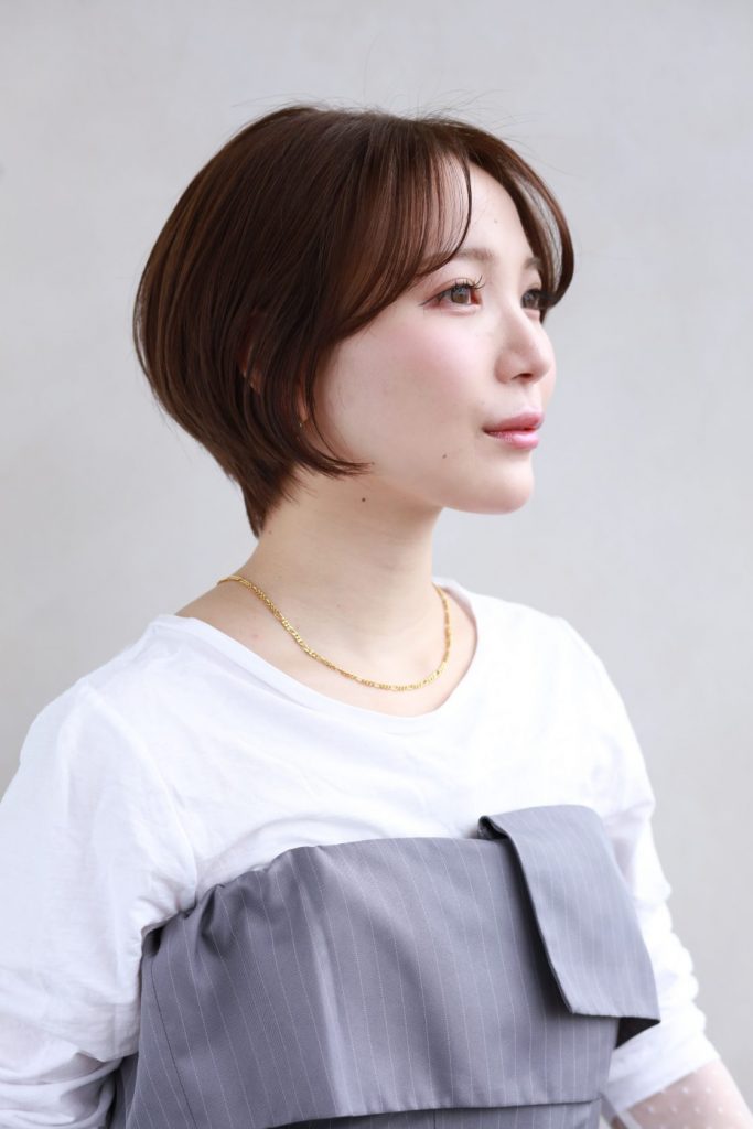 大人可愛いくびれショート