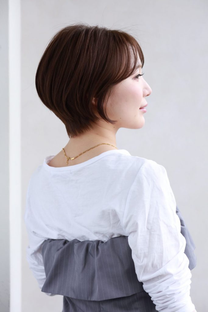 大人可愛いくびれショート