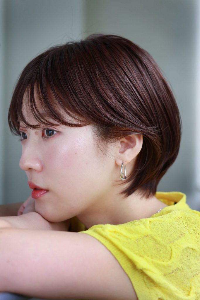 大人可愛いショートボブ