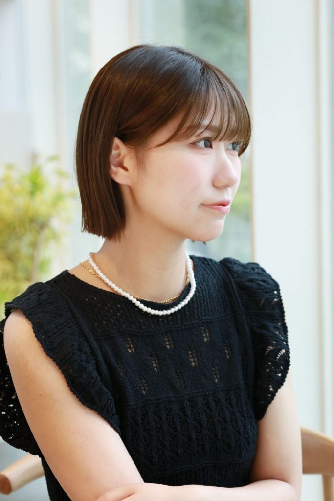 切りっぱなしボブ